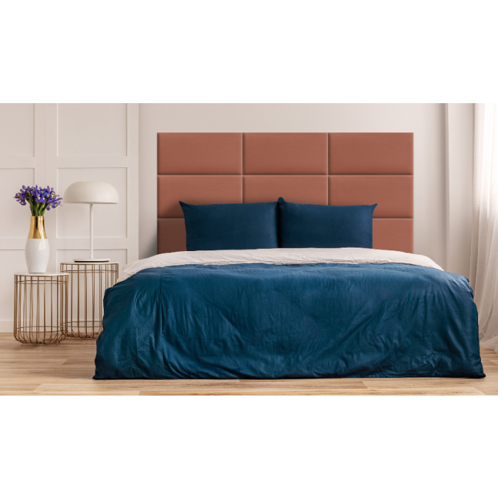 Upholstered Panel Dirty Pink